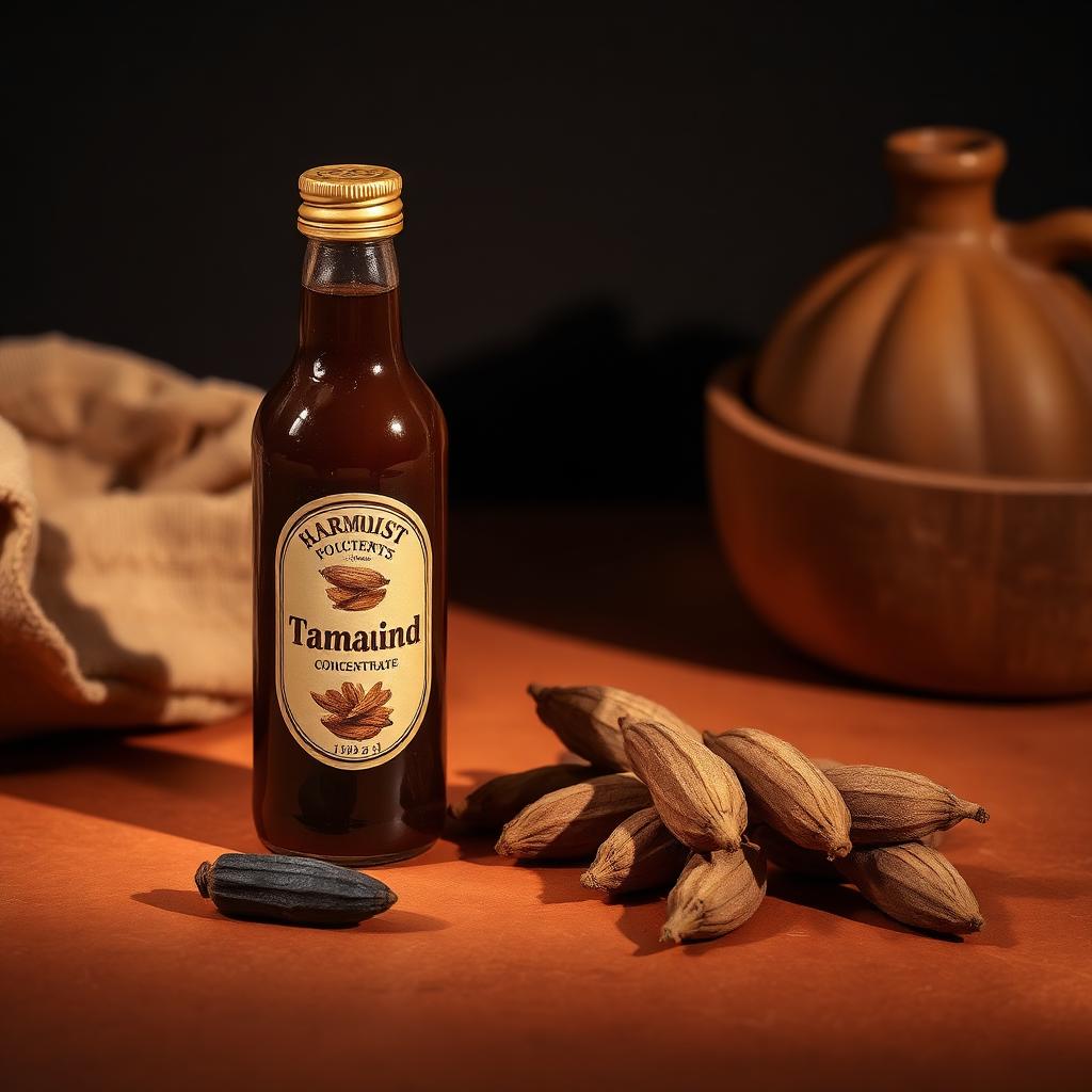 Concentrado de Agua de Tamarindo Natural — Concentrado de tamarindo natural para preparar agua fresca. Dulce, ácido y profundamente mexicano.
