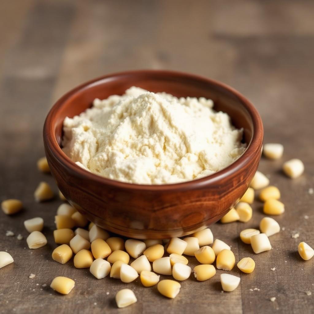 Harina de Maíz Nixtamalizado Blanco — Harina nixtamalizada lista para hidratar. Para tortillas, sopes y tlacoyos.