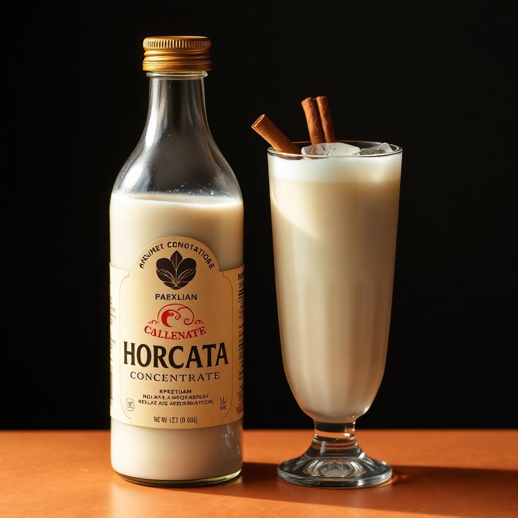 Concentrado de Agua de Horchata Tradicional — Comprar agua de horchata en Barcelona: concentrado tradicional de arroz, canela y almendra. Auténtica receta mexicana.