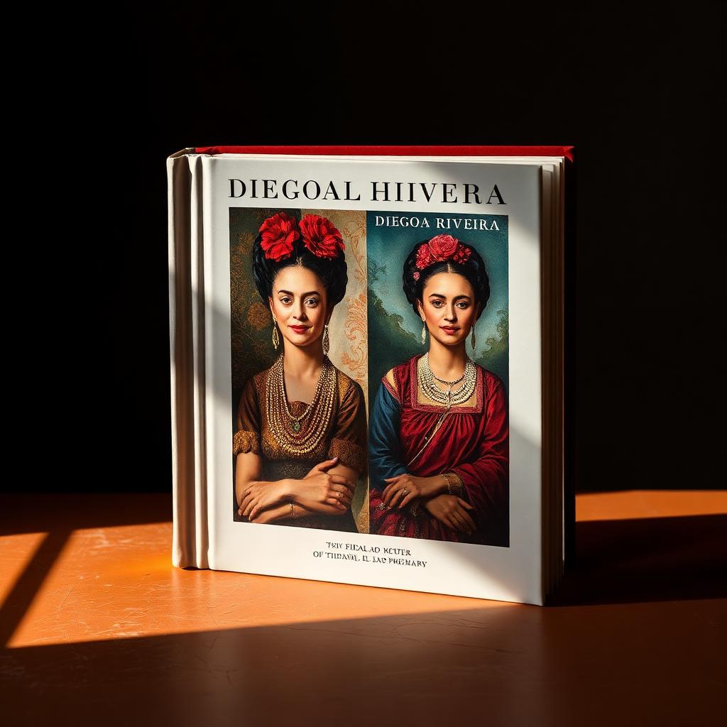 Libro Ilustrado: "Frida Kahlo & Diego Rivera" — Libro ilustrado sobre Frida Kahlo y Diego Rivera. Edición coleccionista con reproducciones de obras maestras.