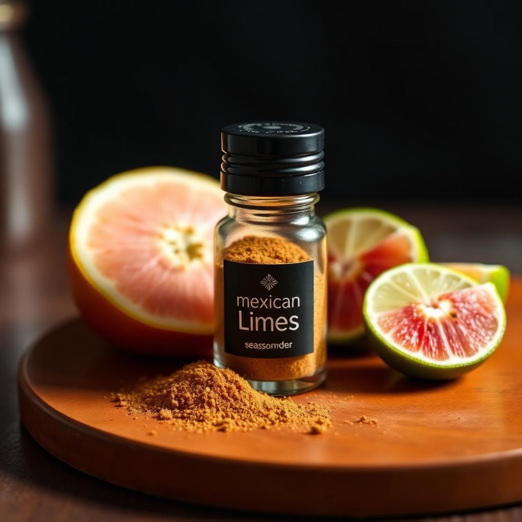 Polvo de Chile y Limón para Frutas (Estilo Tajín) — Polvo de chile, limón y sal para frutas y botanas. El condimento mexicano imprescindible.