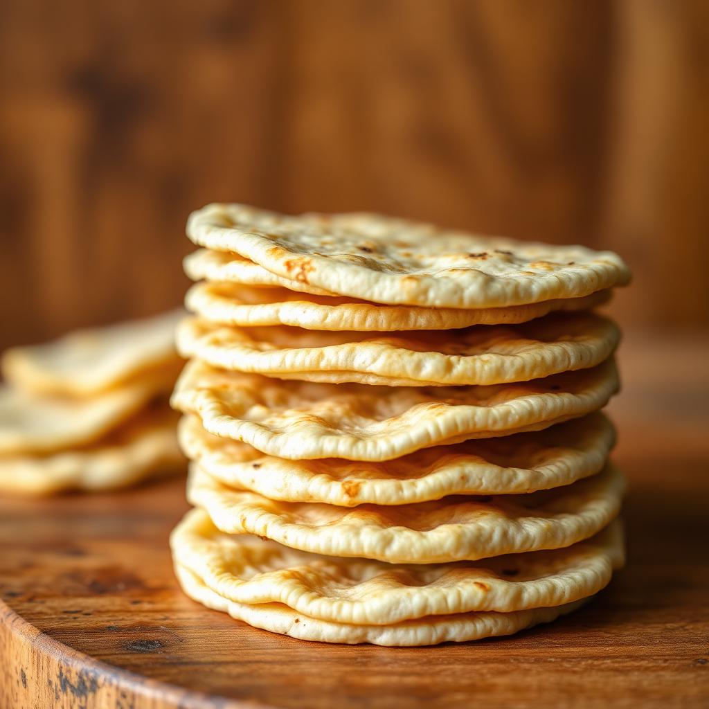 Tostadas de Maíz Blanco Raspadas — Tostadas raspadas al estilo Jalisco, finas y muy crujientes. Para ceviches y tinga.